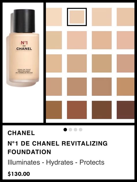 chanel no 1 foundation b10|chanel foundation color chart.